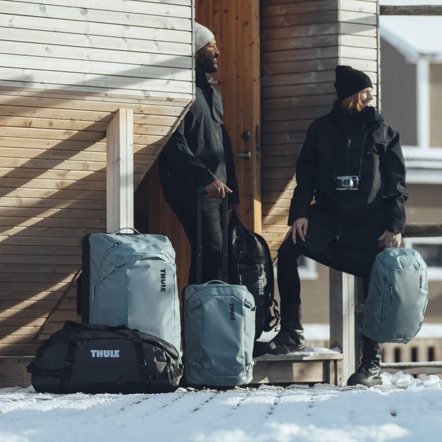 Thule | 90L Bag | Chasm | Duffel | Waterproof | Pond Gray