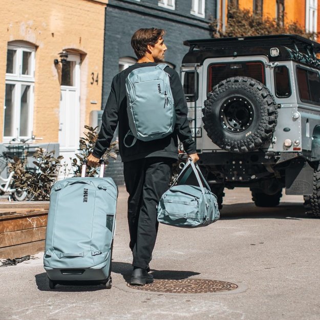 Thule | 90L Bag | Chasm | Duffel | Waterproof | Pond Gray