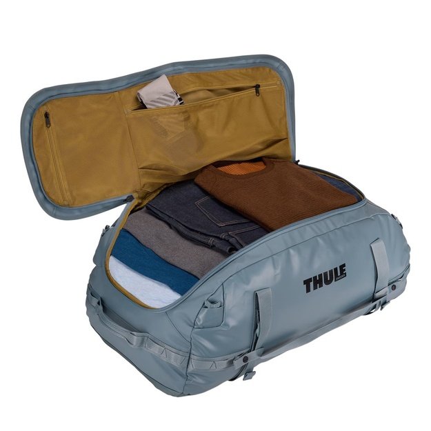 Thule | 90L Bag | Chasm | Duffel | Waterproof | Pond Gray