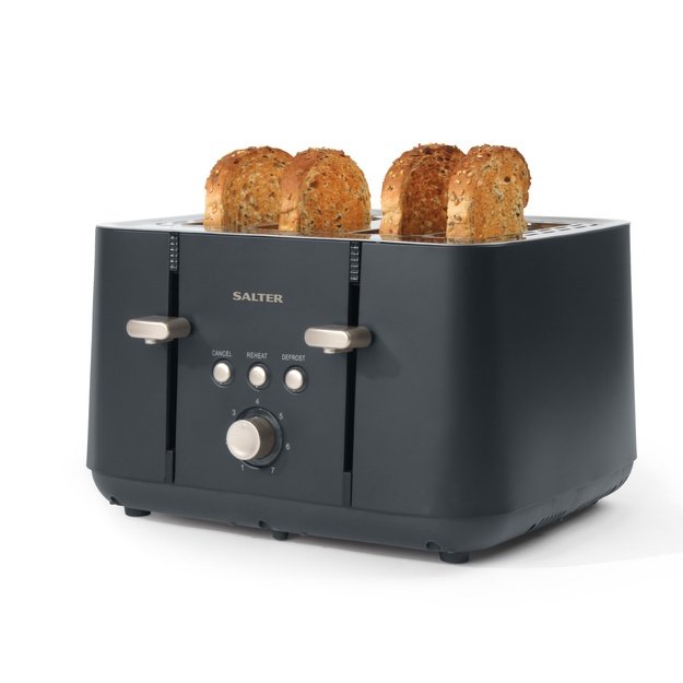 Salter EK5565BGRYFVDE Marino 4-Slice Toaster