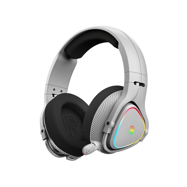 A4Tech 47752 Bloody MR710 RGB Gaming Wireless Headset, Grey