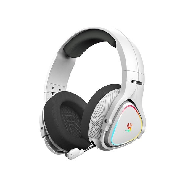 A4Tech 47752 Bloody MR710 RGB Gaming Wireless Headset, Grey