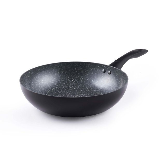 Progress BW12915EU7 Marble Ceramic 28cm Stir-Fry Pan