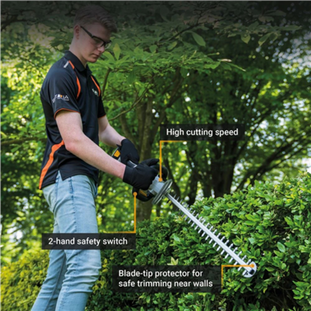 Batavia 18V hedge trimmer 560 mm Without battery and charger Without battery and charger