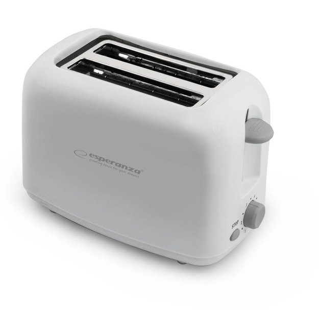 Toaster Esperanza Ciabatta EKT002 (600W, white color)