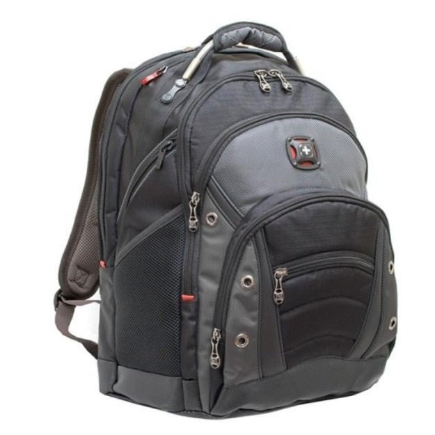 WENGER Synergy Backpack 16  360x460x260mm black/grey 600635