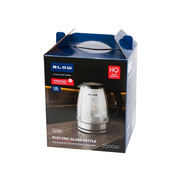 Glass kettle 2000W BK-18GS BLOW