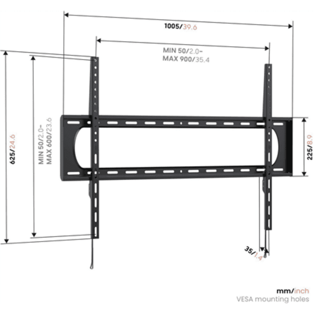 Vogels UP 9003 Fixed mount XXL | Vogels