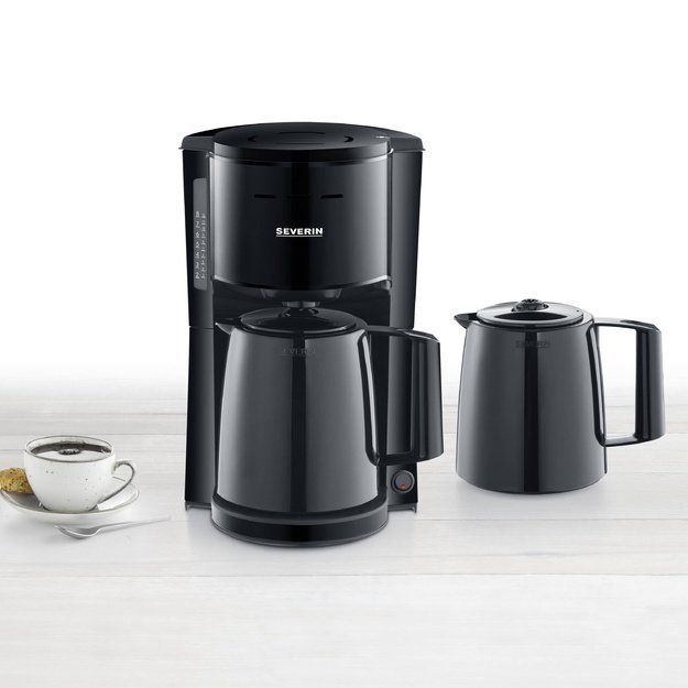 Severin KA 9307 Coffee Maker w/ 2 Thermoses