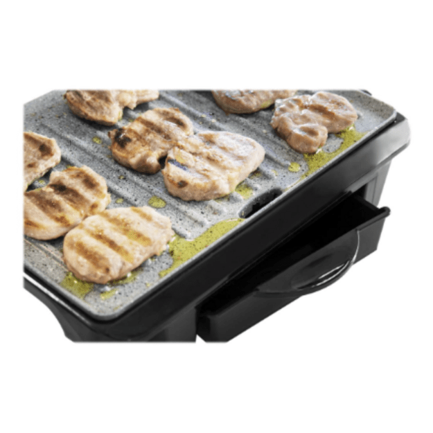 Cecotec Grill | Rock nGrill 1000 | 1000 W | Electric Grill | Black/Stainless steel