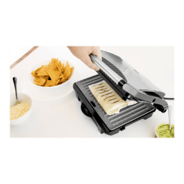Cecotec Grill | Rock nGrill 1000 | 1000 W | Electric Grill | Black/Stainless steel