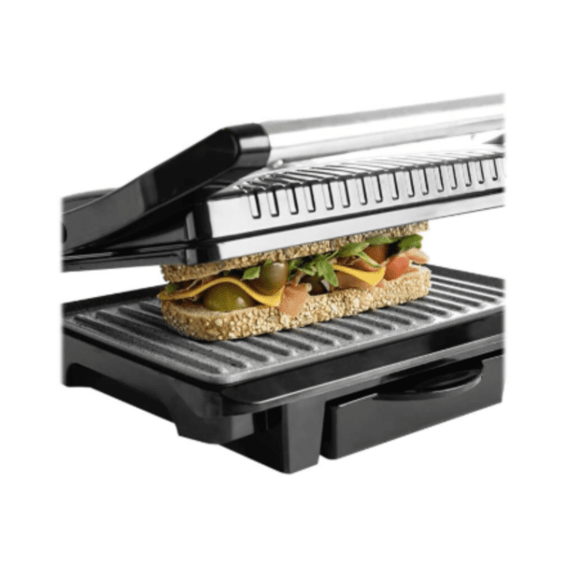 Cecotec Grill | Rock nGrill 1000 | 1000 W | Electric Grill | Black/Stainless steel