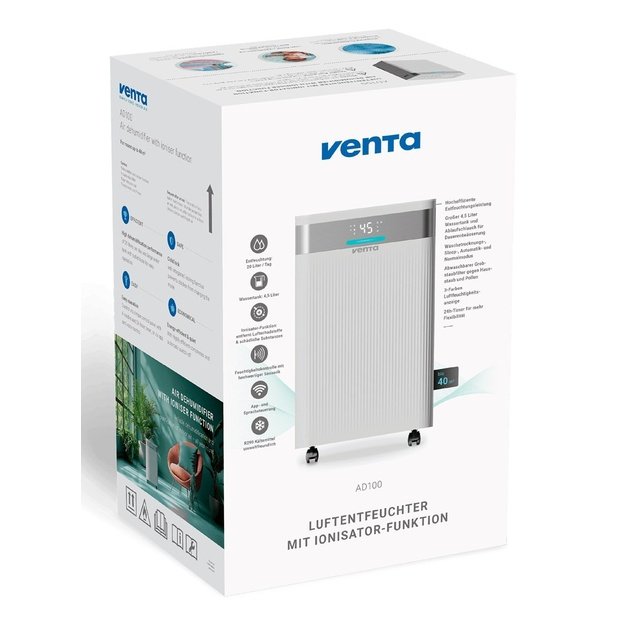 Venta AD100 4.5 L 41 dB 330 W White