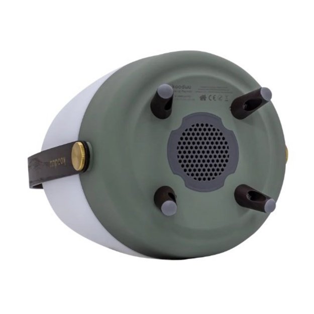 Kooduu Lite-up PLAY Mini Mono portable speaker Green, White, Wood 8 W