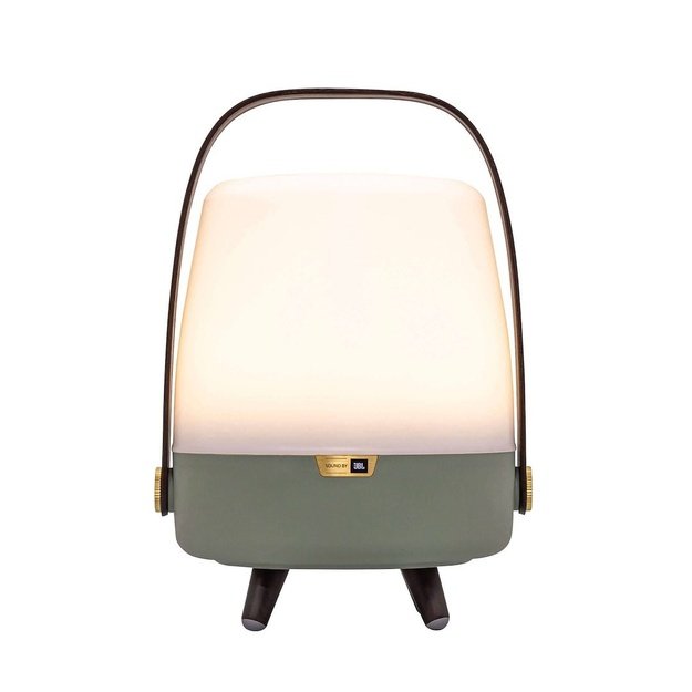 Kooduu Lite-up PLAY Mini Mono portable speaker Green, White, Wood 8 W