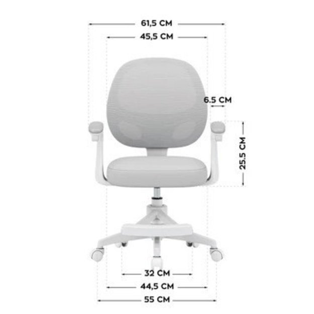 Armchair Junior 3.1 Grey