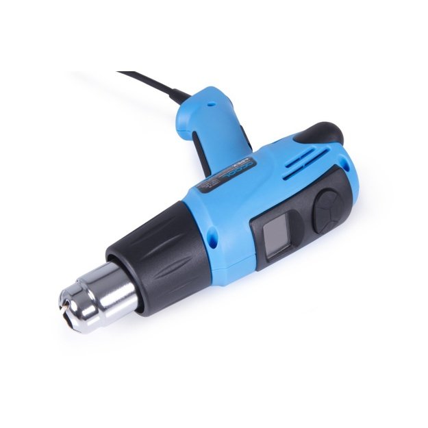 Alphacool 10178 heat gun Hot air gun 650 &deg;C 2000 W Black, Blue