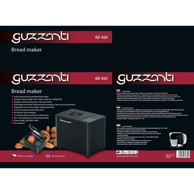 Duonkepė Guzzanti GZ 622