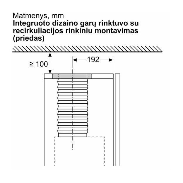 Recirkuliacijos filtras BOSCH DWZ1IB1B6