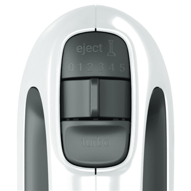 TEFAL | Hand mixer | HT460138 Prep Mix | 500 W | Hand Mixer | Number of speeds 5 | Turbo mode | White/Grey