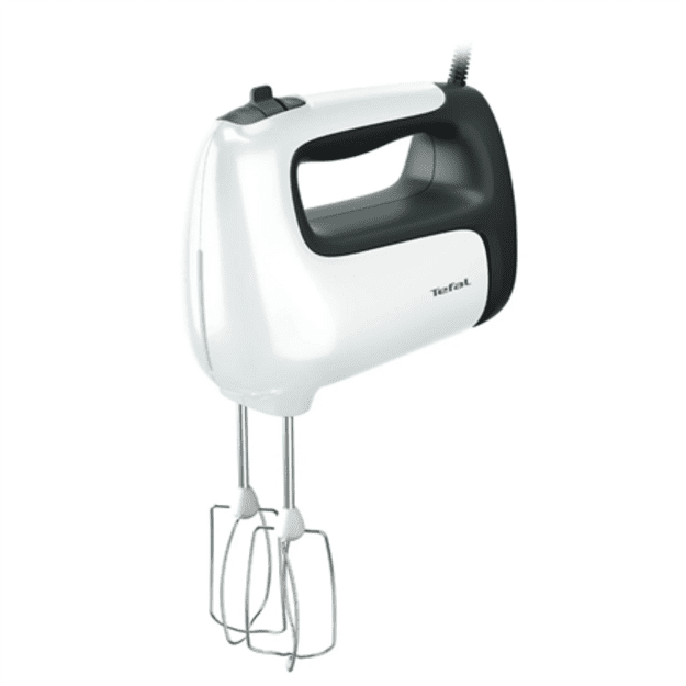 TEFAL | Hand mixer | HT460138 Prep Mix | 500 W | Hand Mixer | Number of speeds 5 | Turbo mode | White/Grey