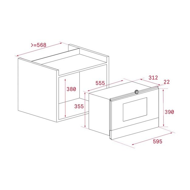 MICROWAVE OVEN ML 8220 BIS L-ST