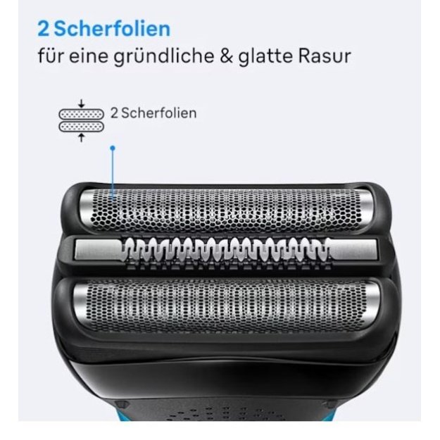 Braun Series 3 310s Foil shaver Trimmer Black, Blue