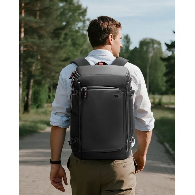 Inateck BPX31 backpack Travel backpack Black Polyester