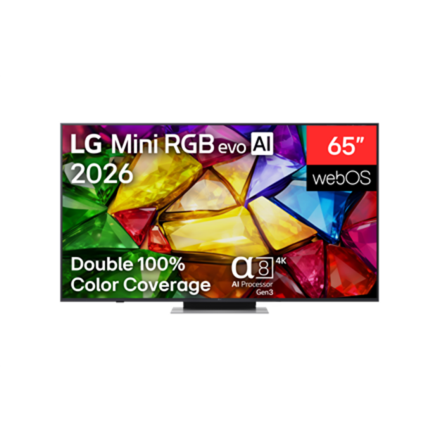 LG 65MRGB87B3B 65  (164 cm) 4K Mini RGB evo Smart TV | LG