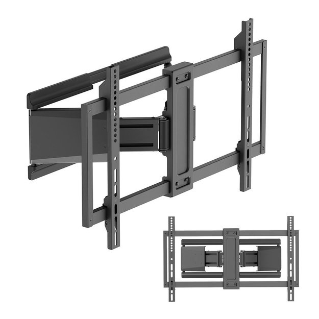 Maclean TV Mount / Bracket, max. VESA 600x400, 37-90 , max. load 65 kg, black, MC-881 N