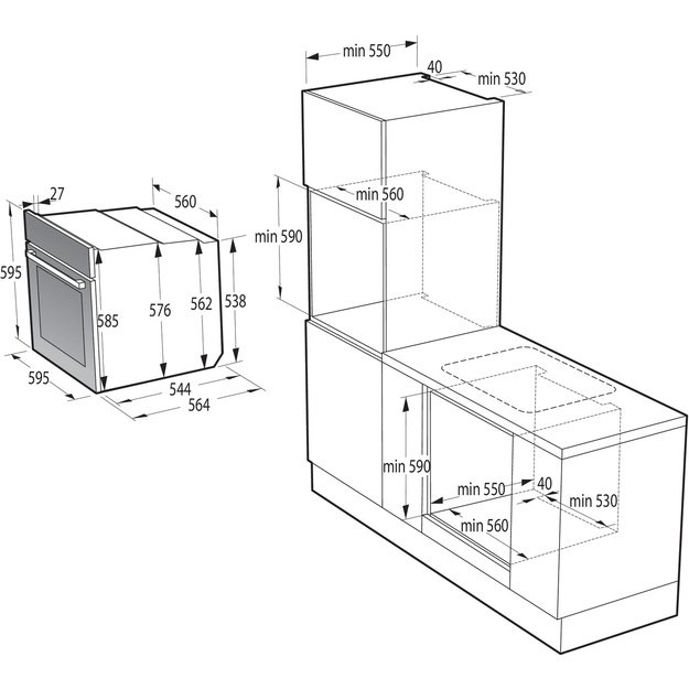 GORENJE BOS6737E20FBG