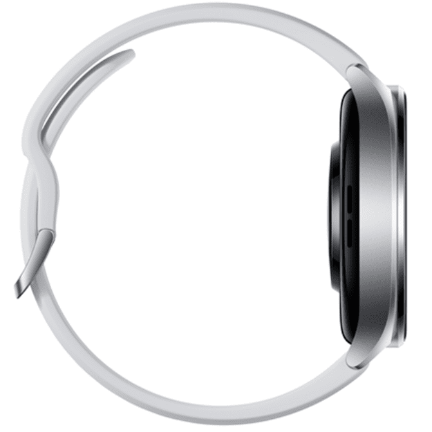 Xiaomi Watch 2 3.63 cm (1.43 ) AMOLED 46 mm Digital 466 x 466 pixels Touchscreen Silver Wi-Fi GPS (satellite)