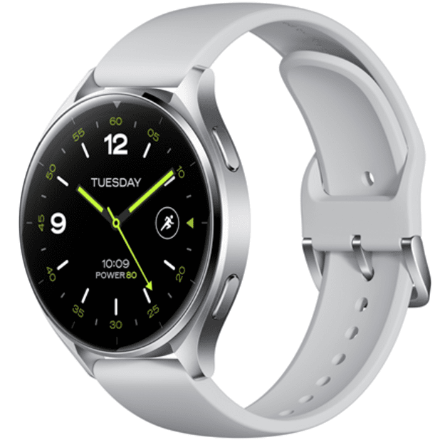 Xiaomi Watch 2 3.63 cm (1.43 ) AMOLED 46 mm Digital 466 x 466 pixels Touchscreen Silver Wi-Fi GPS (satellite)