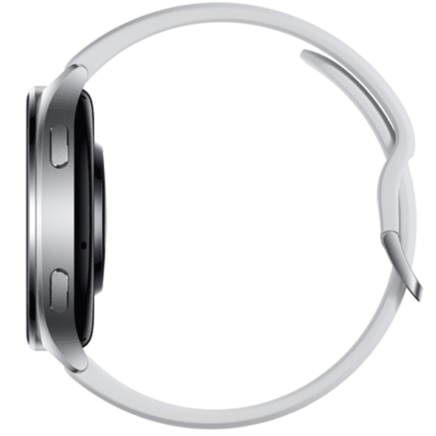 Xiaomi Watch 2 3.63 cm (1.43 ) AMOLED 46 mm Digital 466 x 466 pixels Touchscreen Silver Wi-Fi GPS (satellite)