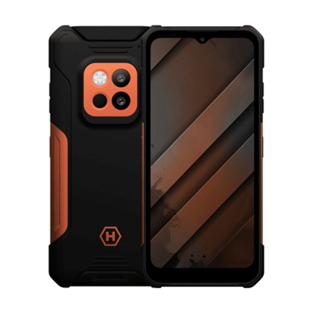 HAMMER Construction 2 Thermal 5G (Orange) DS 6.58  IPS 1080x2408/2GHz/256GB/8GB RAM/Android 14/microSD/WiFi,BT,5G