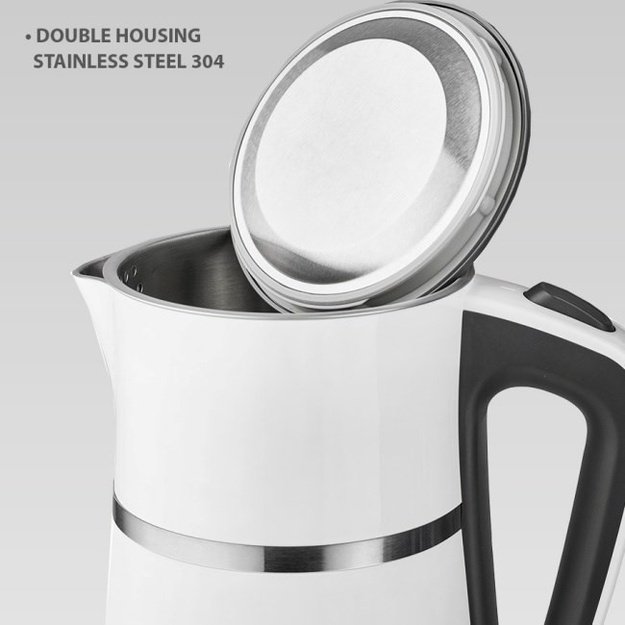 Electric kettle 1,7l 2200W MR-030-WHITE MAESTRO
