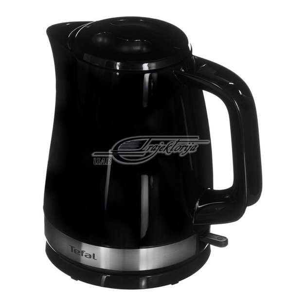 TEFAL | Kettle | KO150F30 Delfini Vision | Electric | 2400 W | 1.5 L | Plastic | 360&deg; rotational base | Black