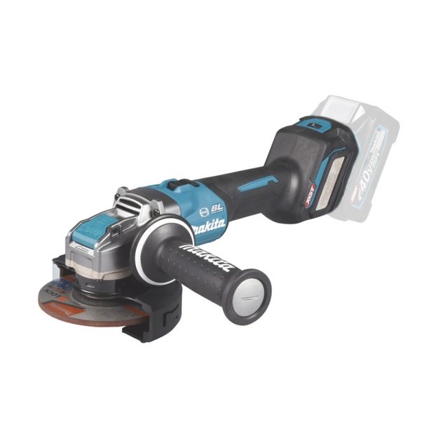 Akumuliatorinis kampinis &scaron;lifuoklis MAKITA 40V MAX XGT GA041GZ