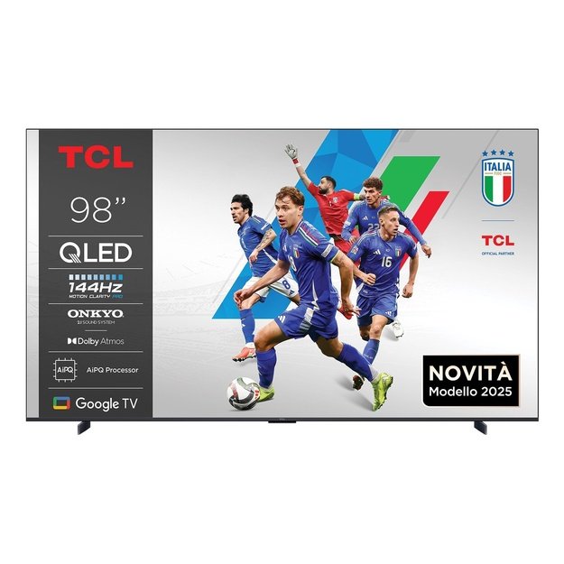 TCL P89K 98P89K TV 2.49 m (98 ) 4K Ultra HD Smart TV Wi-Fi Metallic 450 cd/m&sup2;