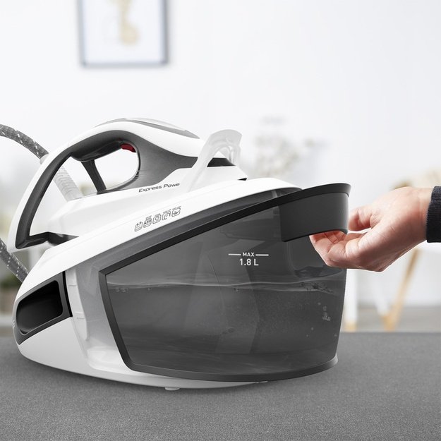 Tefal Express Power SV8130 2800 W 1.8 L Durilium AirGlide Autoclean soleplate Black, White