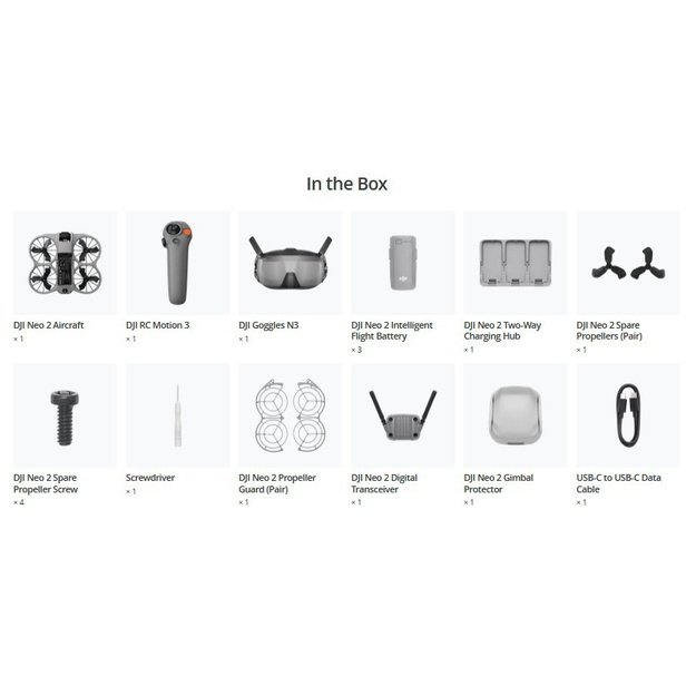 DJI Neo 2 Motion Fly More Combo