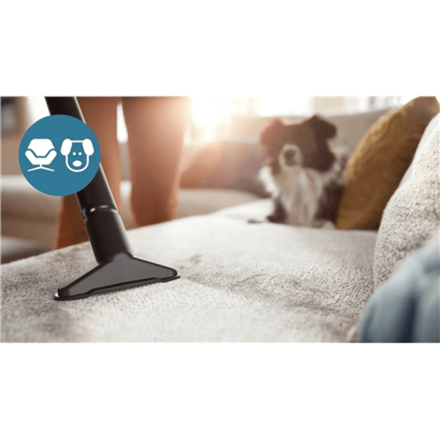 Philips | Vacuum cleaner | XB1142/10 1000 series | Bagless | Power 800 W | Dust capacity 1.3 L | Rich black/Coral moody