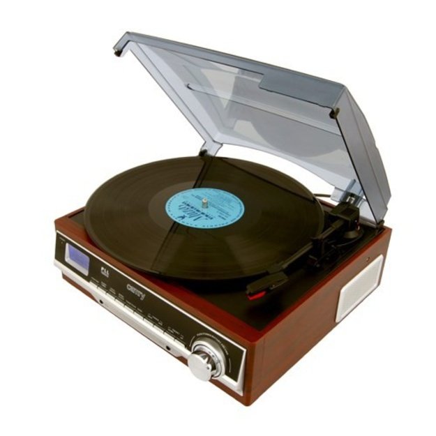 Camry | Turntable with radio | CR 1113 | AUX in | Brown