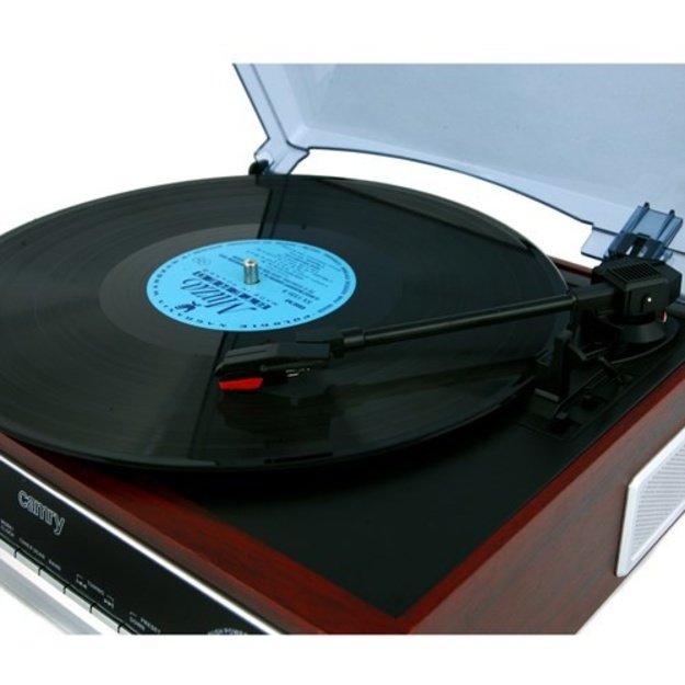 Camry | Turntable with radio | CR 1113 | AUX in | Brown