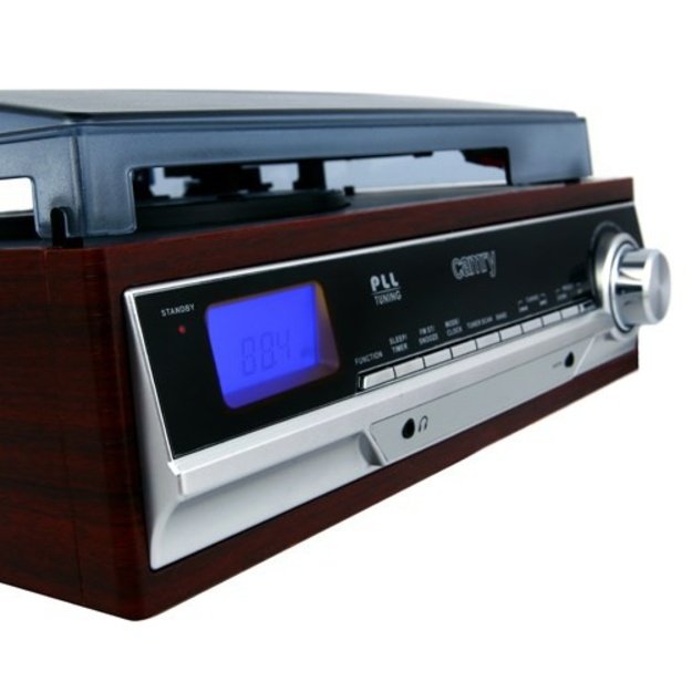 Camry | Turntable with radio | CR 1113 | AUX in | Brown