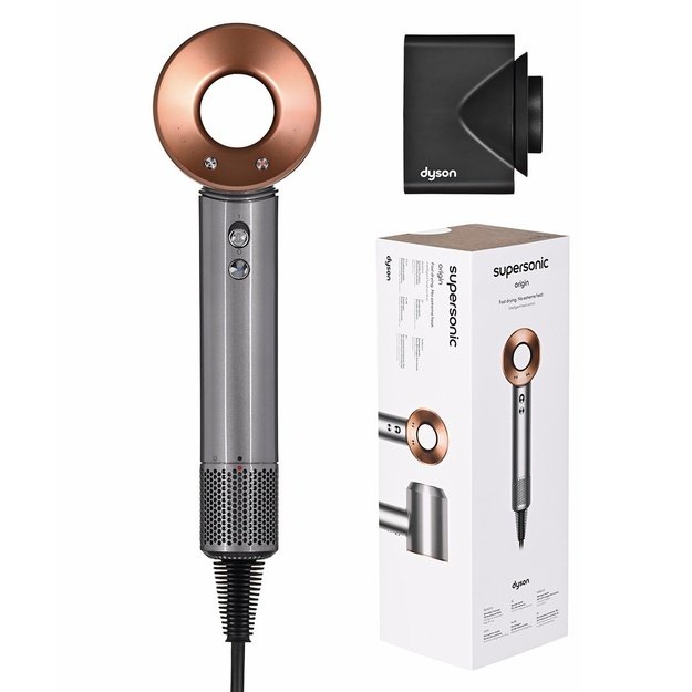 Dyson Supersonic Origin hair dryer 1600 W Copper, Nickel