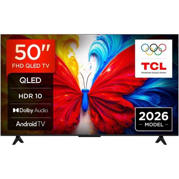TCL S5L 50S5L TV 127 cm (50 ) 4K Ultra HD Smart TV Wi-Fi Black 300 cd/m&sup2;