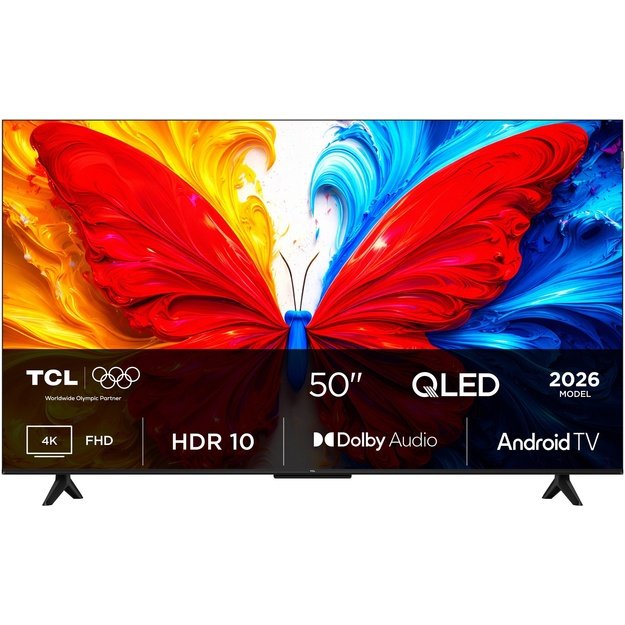 TCL S5L 50S5L TV 127 cm (50 ) 4K Ultra HD Smart TV Wi-Fi Black 300 cd/m&sup2;