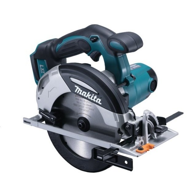 Makita DHS630Z portable circular saw 16.5 cm Black, Blue, Silver 3100 RPM