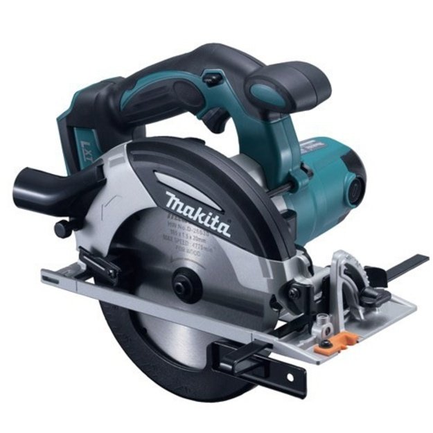 Makita DHS630Z portable circular saw 16.5 cm Black, Blue, Silver 3100 RPM